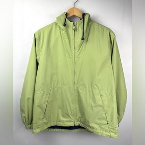 Pacific Trail Outdoor Women Windbreaker Raincoat Hood Trail Hiking Lime green S‎